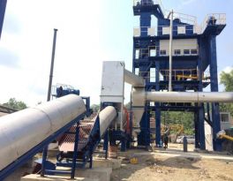 Installation of Asphalt Mixing Plant in Indonesia