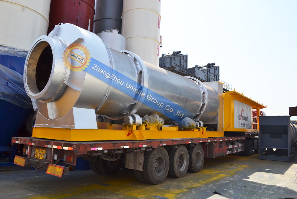 LB1500 asphalt mixing plant shipped to Thailand