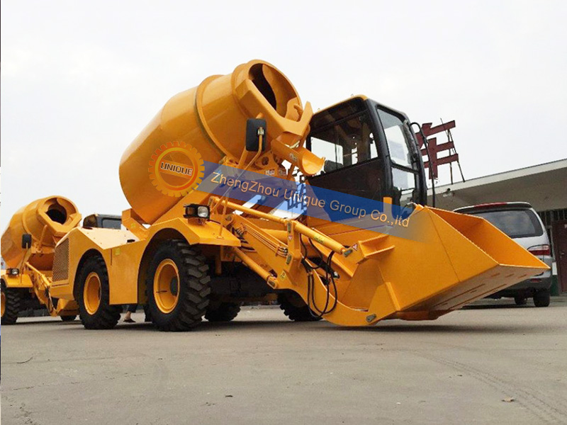 Self Loading Driving type Concrete Mixer Maintain