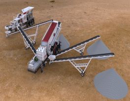 Mobile artificial Sand Making Machine