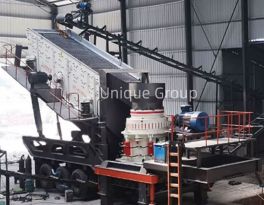 Pictures and working principle of cone-type mobile crushing station