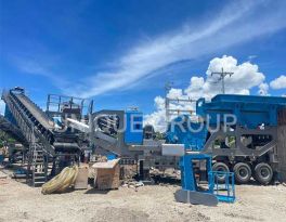 250tph mobile crushing plant is installed in Peru  
