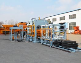 Working principle of fully automatic hydraulic brick making machine