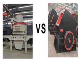 Differences Between VSI Stone Crusher and Hammer Stone Crusher in Sand Making​