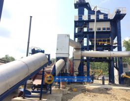 LB1500 stationary Asphalt Mixing Plant in Russia