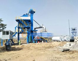 Installation of Asphalt Mixing Plant in Africa