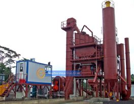 Finished installation and test of LB2000 Asphalt Mixing Plant in Thailand